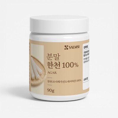 살므시 분말 한천 100% 90g