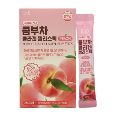 EnB 콤부차 콜라겐 젤리스틱 20g x 14포